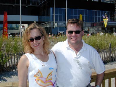 Maxine and Russ in Atlantic City, NJ