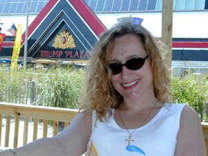 Maxine at the Trump Plaza Beach Bar