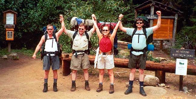 At the trailhead
