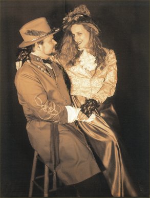 The soldier and his Southern belle