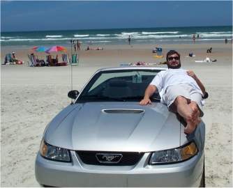 Wayne on Daytona Beach